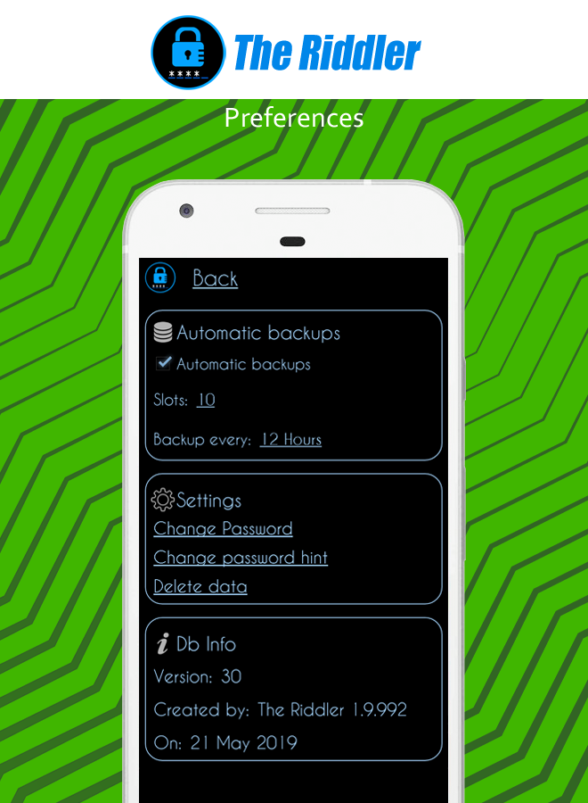 اسکرین شات 8 برنامه Password Manager