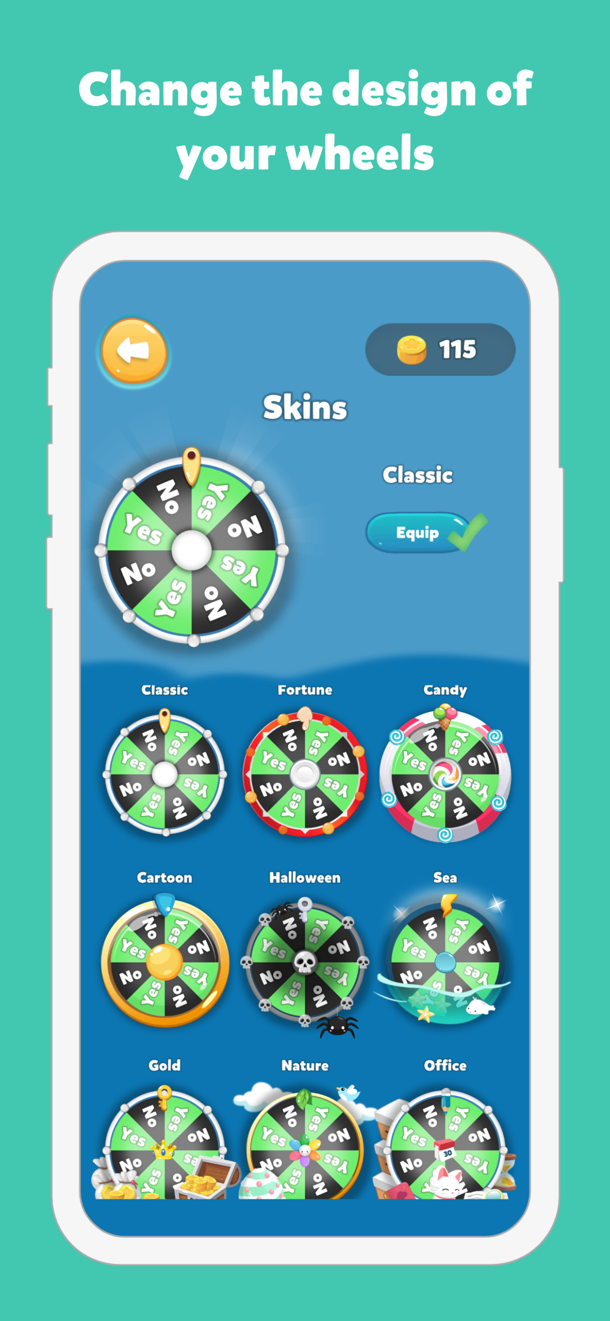 اسکرین شات 5 برنامه Decision Maker: Spin the Wheel