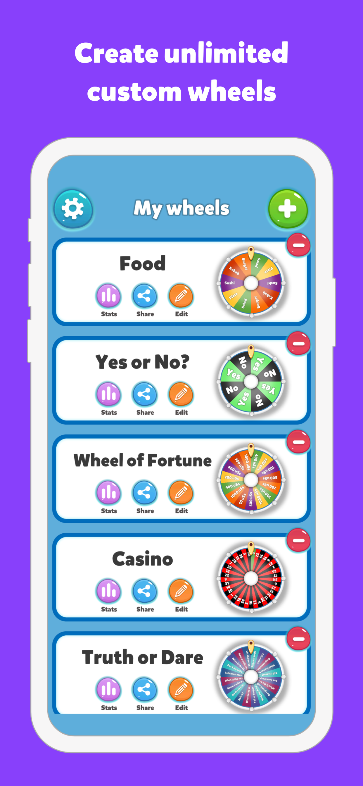 اسکرین شات 2 برنامه Decision Maker: Spin the Wheel