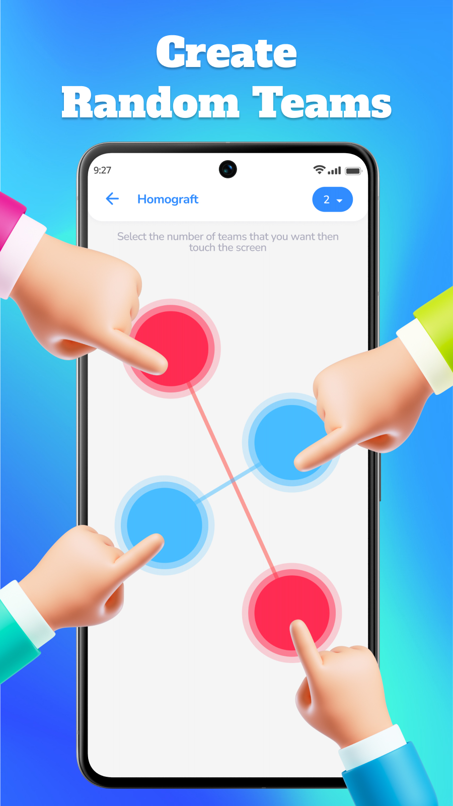 اسکرین شات 4 برنامه Spin Wheel Random Generator