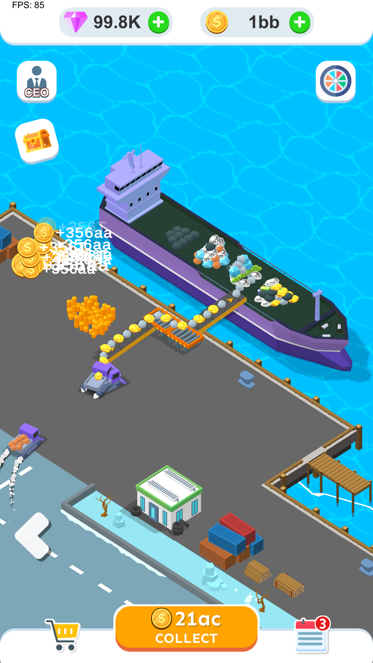 اسکرین شات 4 بازی Spiral Excavator Empire