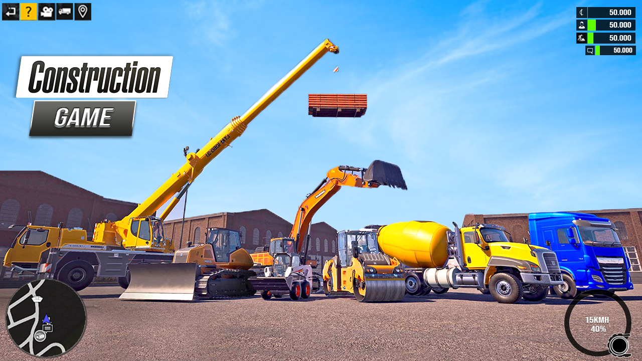اسکرین شات 5 بازی Road Construction Offline Game