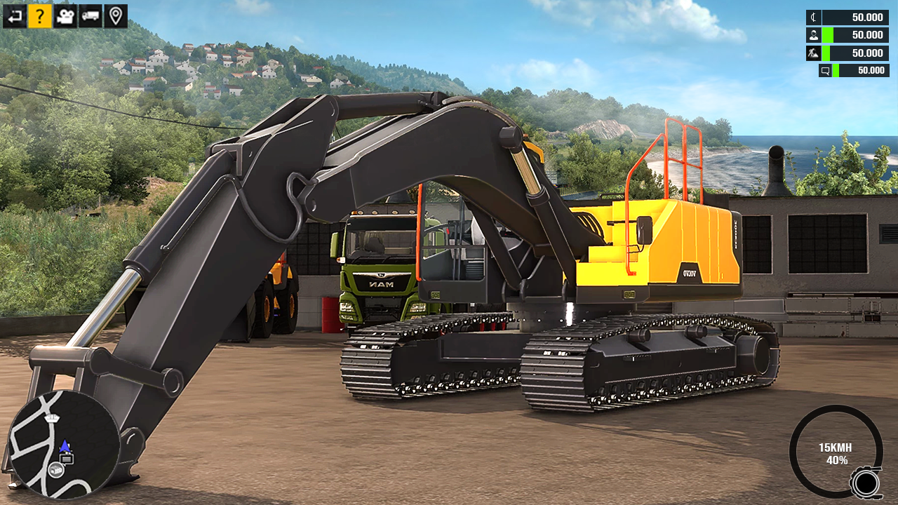 اسکرین شات 1 بازی Road Construction Offline Game