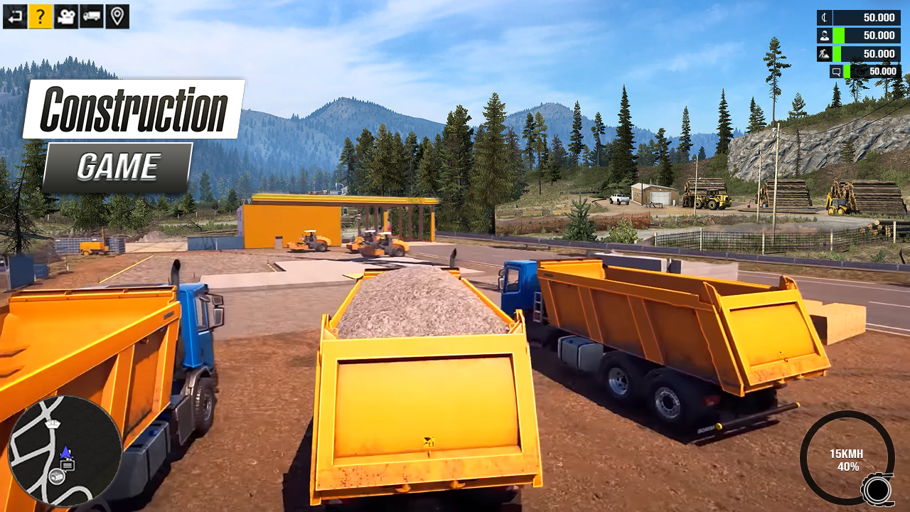 اسکرین شات 6 بازی Road Construction Offline Game