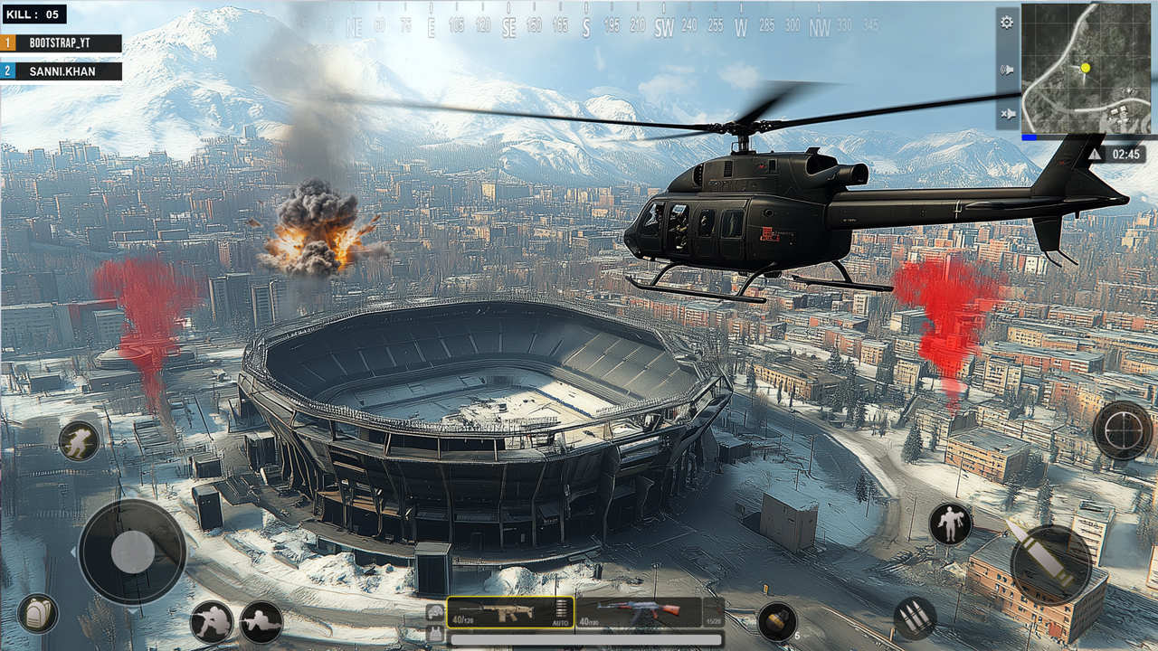 اسکرین شات 2 بازی Modern Commando Shooting Games