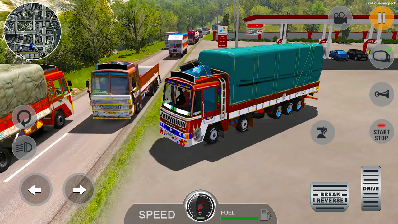 اسکرین شات 1 بازی Indian Truck Driving Games OTR