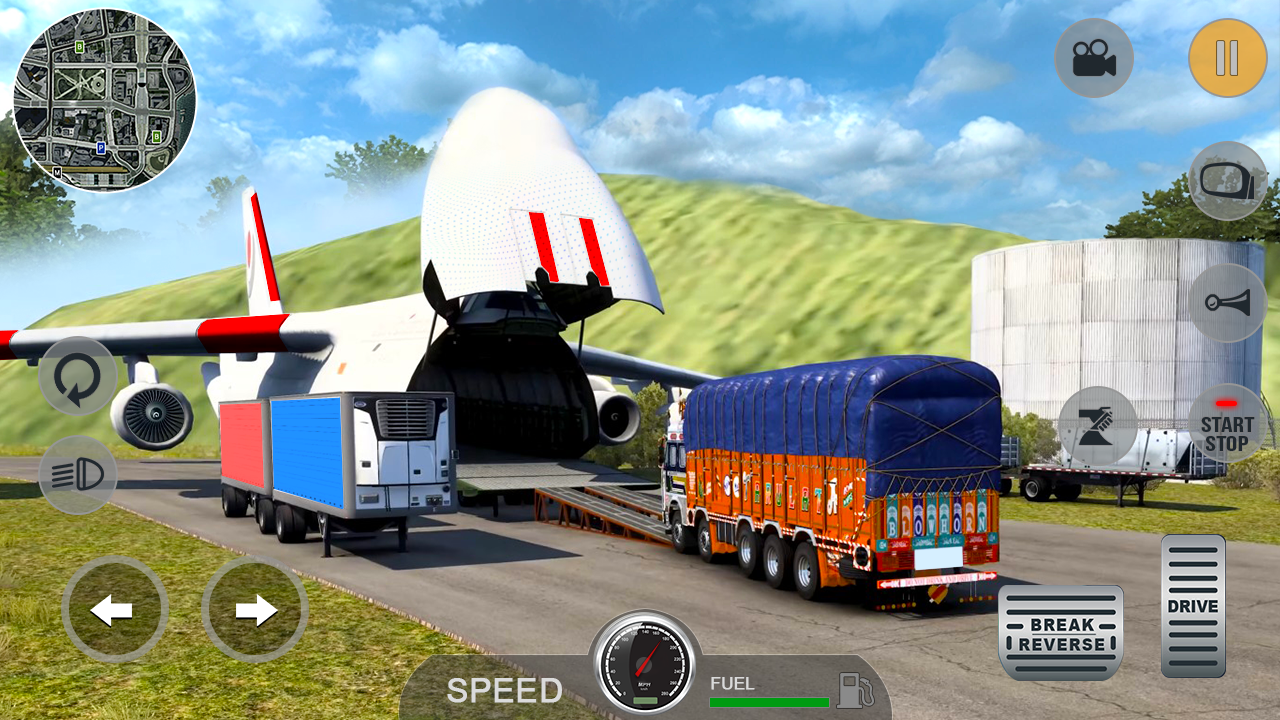 اسکرین شات 4 بازی Indian Truck Driving Games OTR