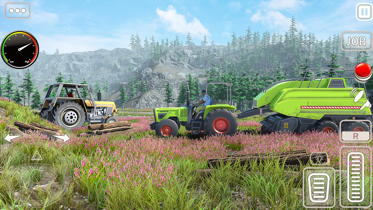 اسکرین شات 3 بازی Farmer Tractor Driving Games