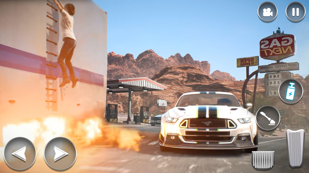 اسکرین شات 6 بازی Racer Reborn: Car Racing Games