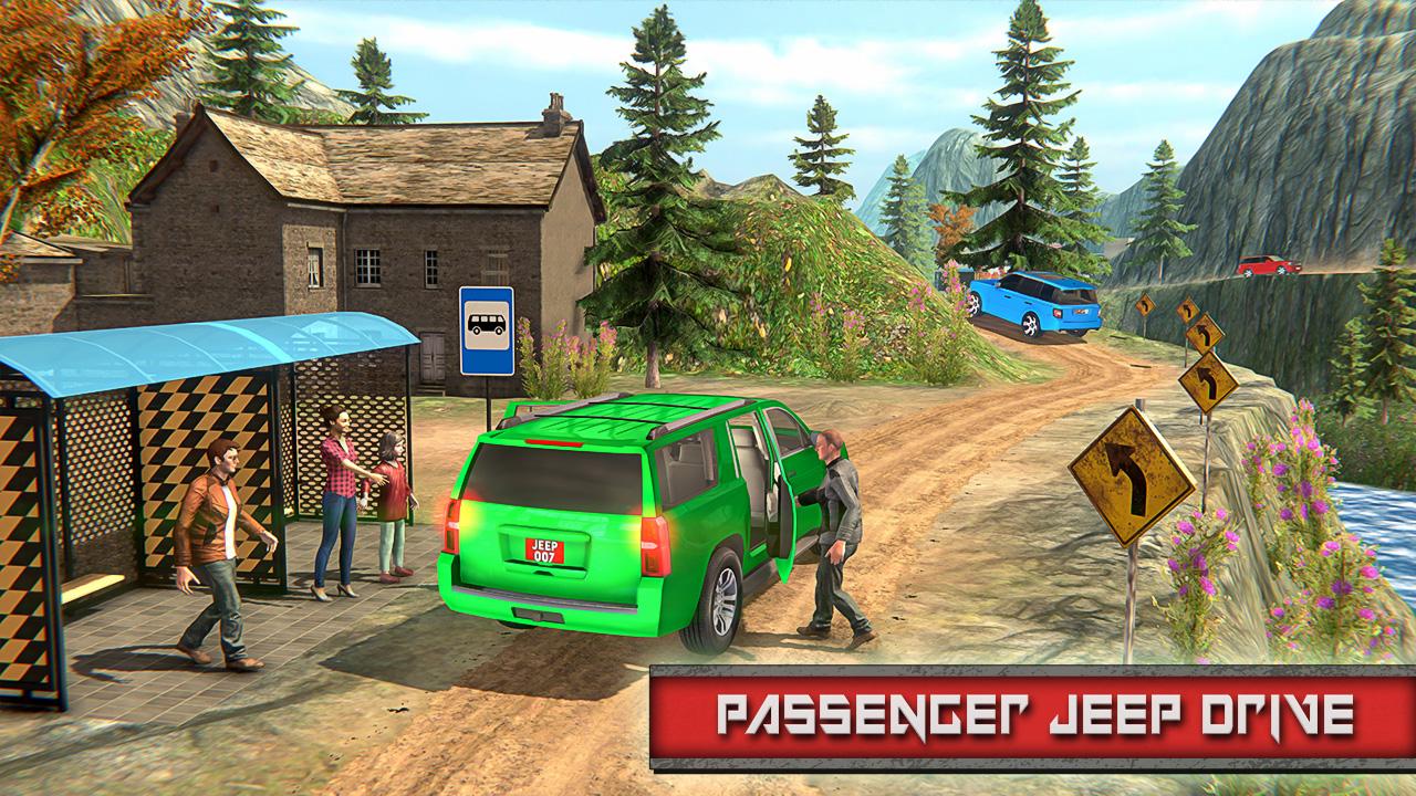 اسکرین شات 1 بازی Offroad City Taxi Game Offline
