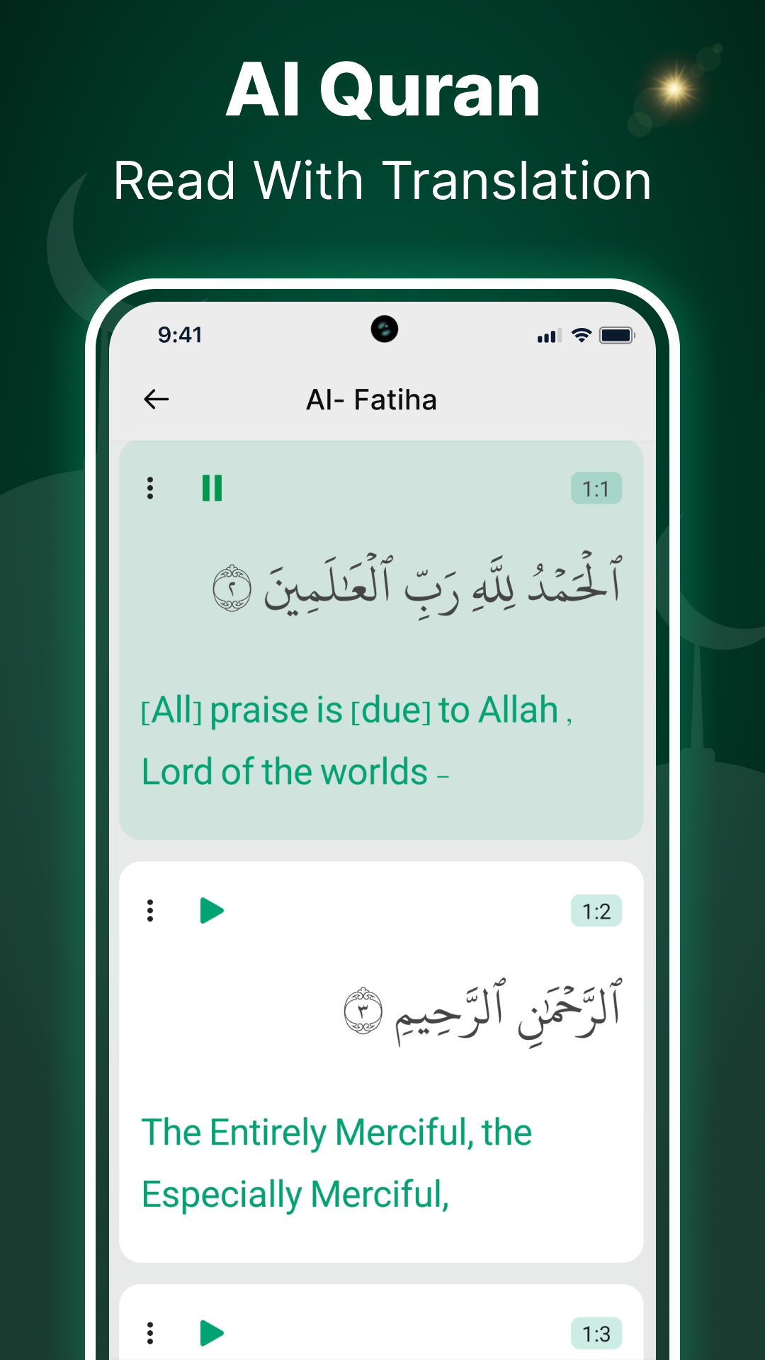 اسکرین شات 3 برنامه True Muslim | Quran & Prayers