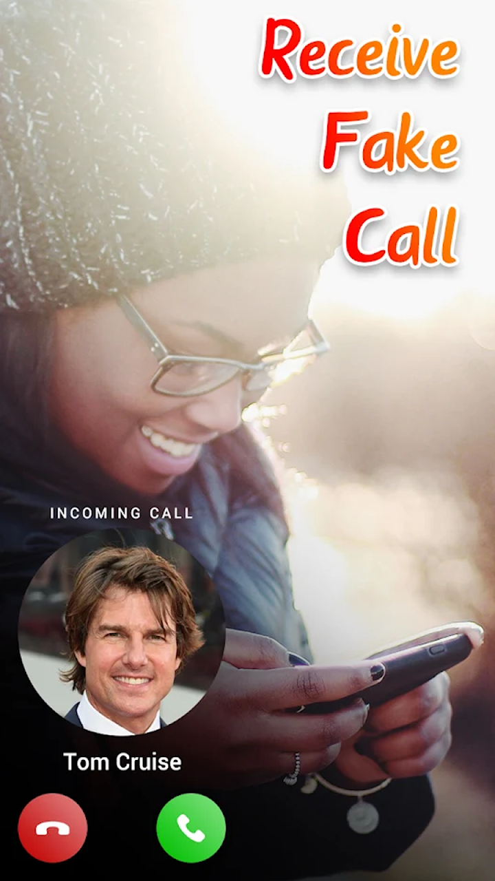 اسکرین شات 4 برنامه Fake Call App-Prank phone call