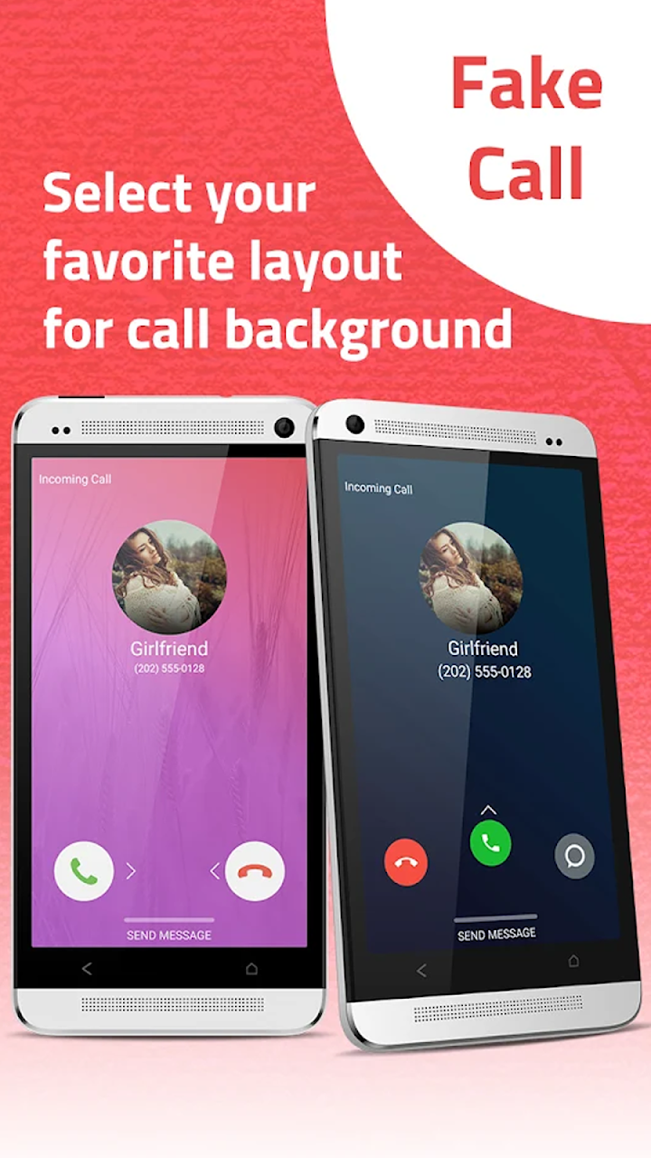اسکرین شات 2 برنامه Fake Call App-Prank phone call