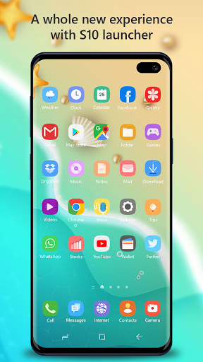اسکرین شات 2 برنامه Theme for Samsung S10: Launcher for Galaxy S10