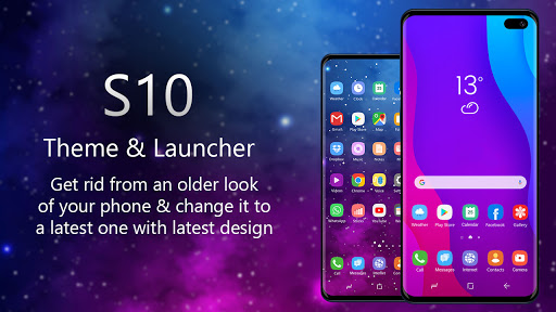 اسکرین شات 4 برنامه Theme for Samsung S10: Launcher for Galaxy S10
