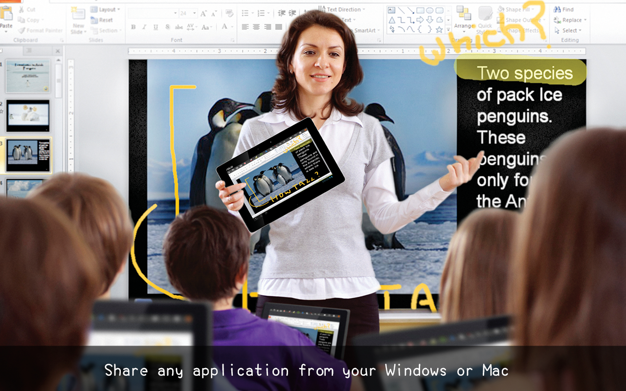 اسکرین شات 1 برنامه Splashtop Classroom