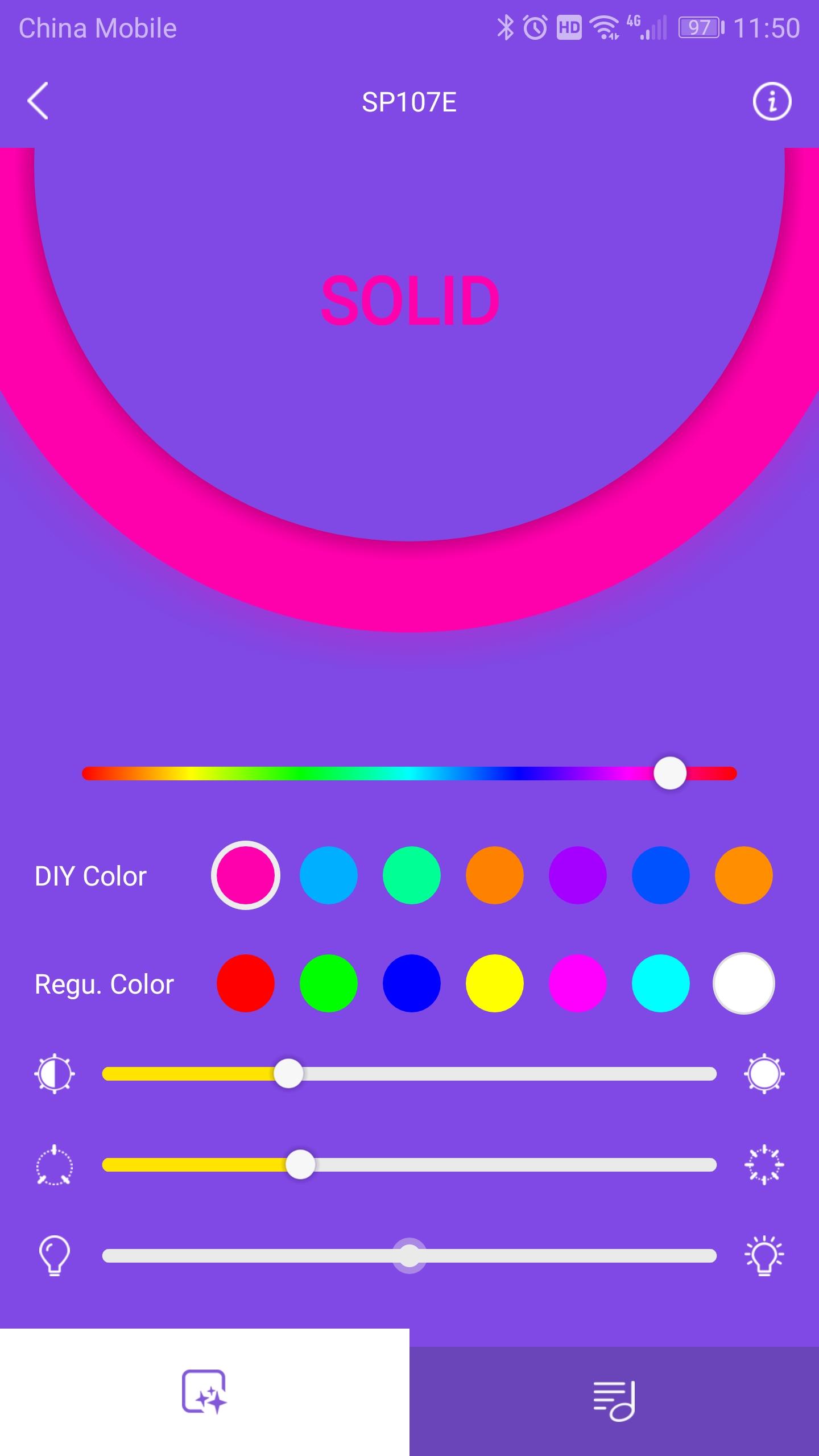 اسکرین شات 4 برنامه LED Chord