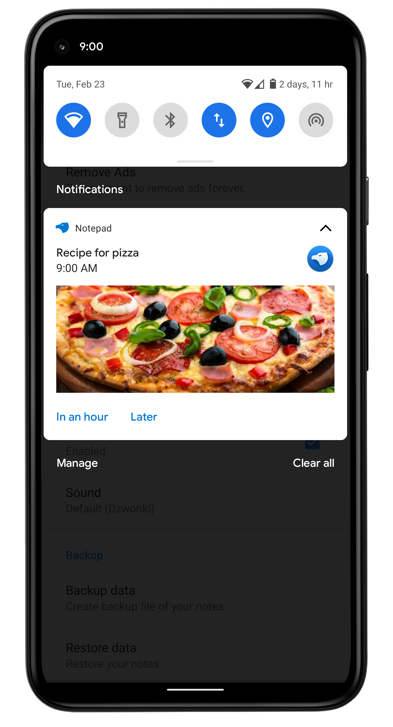 اسکرین شات 7 برنامه Notepad - Notes and Tasks
