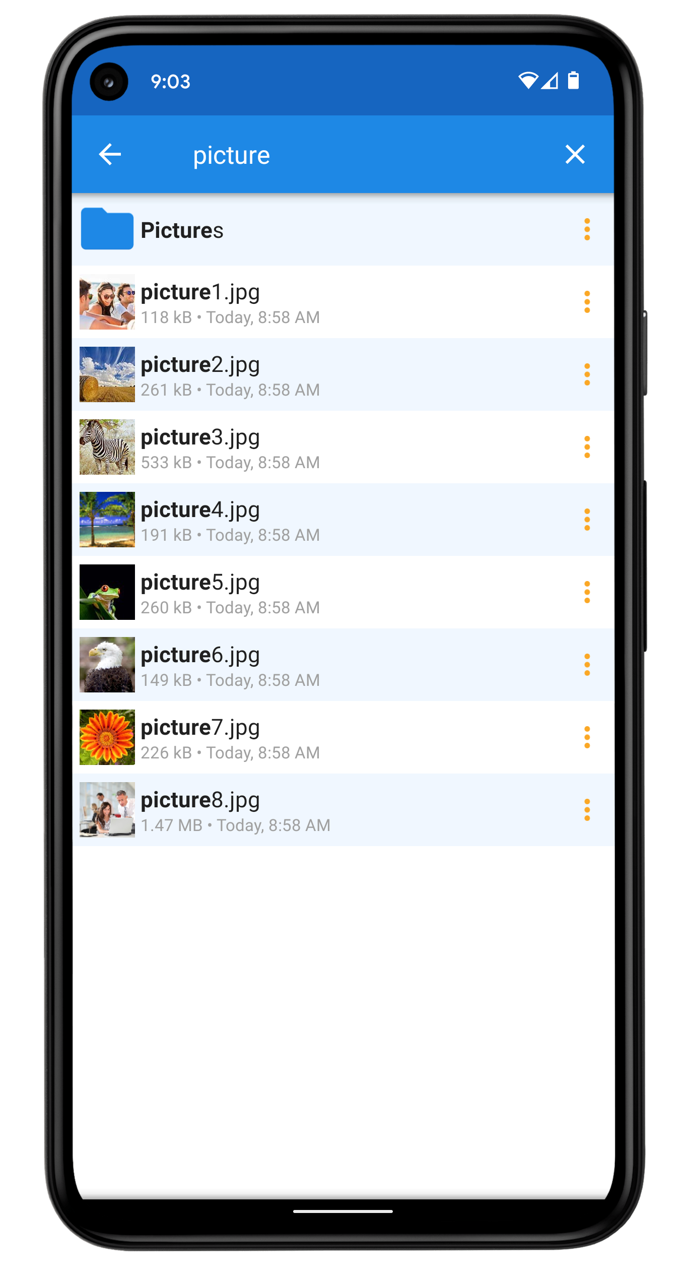 اسکرین شات 7 برنامه File Manager