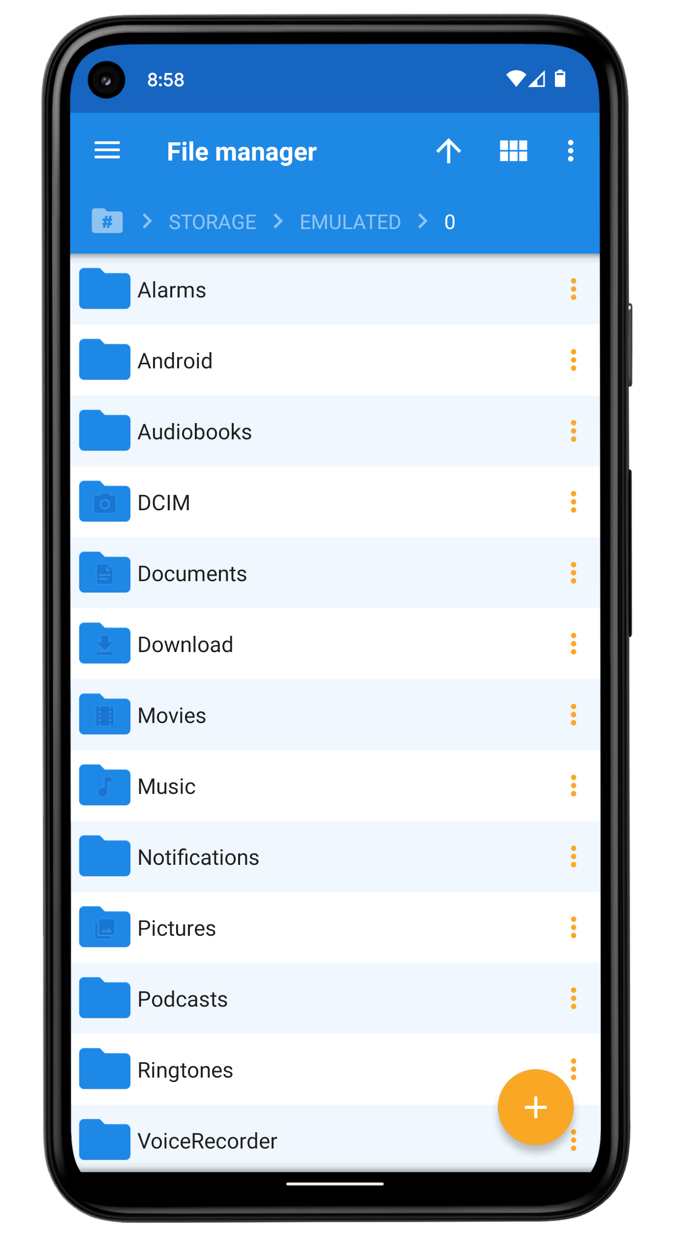 اسکرین شات 1 برنامه File Manager