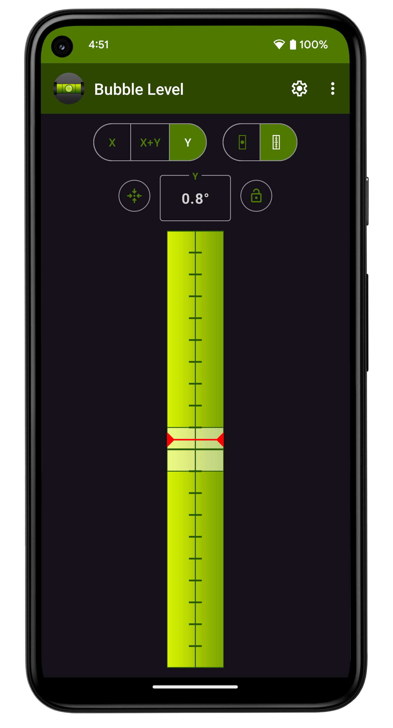 اسکرین شات 6 برنامه Bubble Level