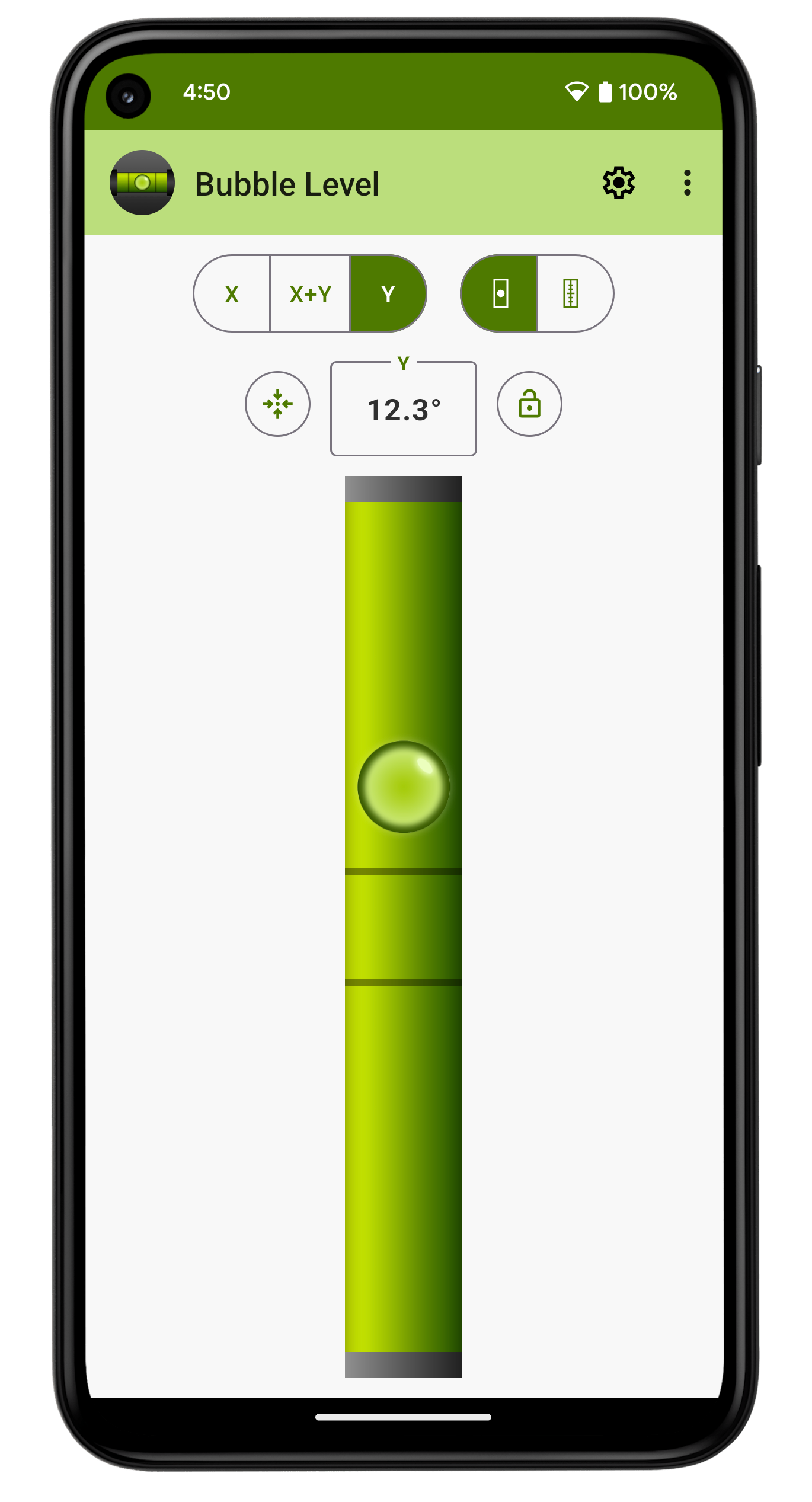 اسکرین شات 3 برنامه Bubble Level
