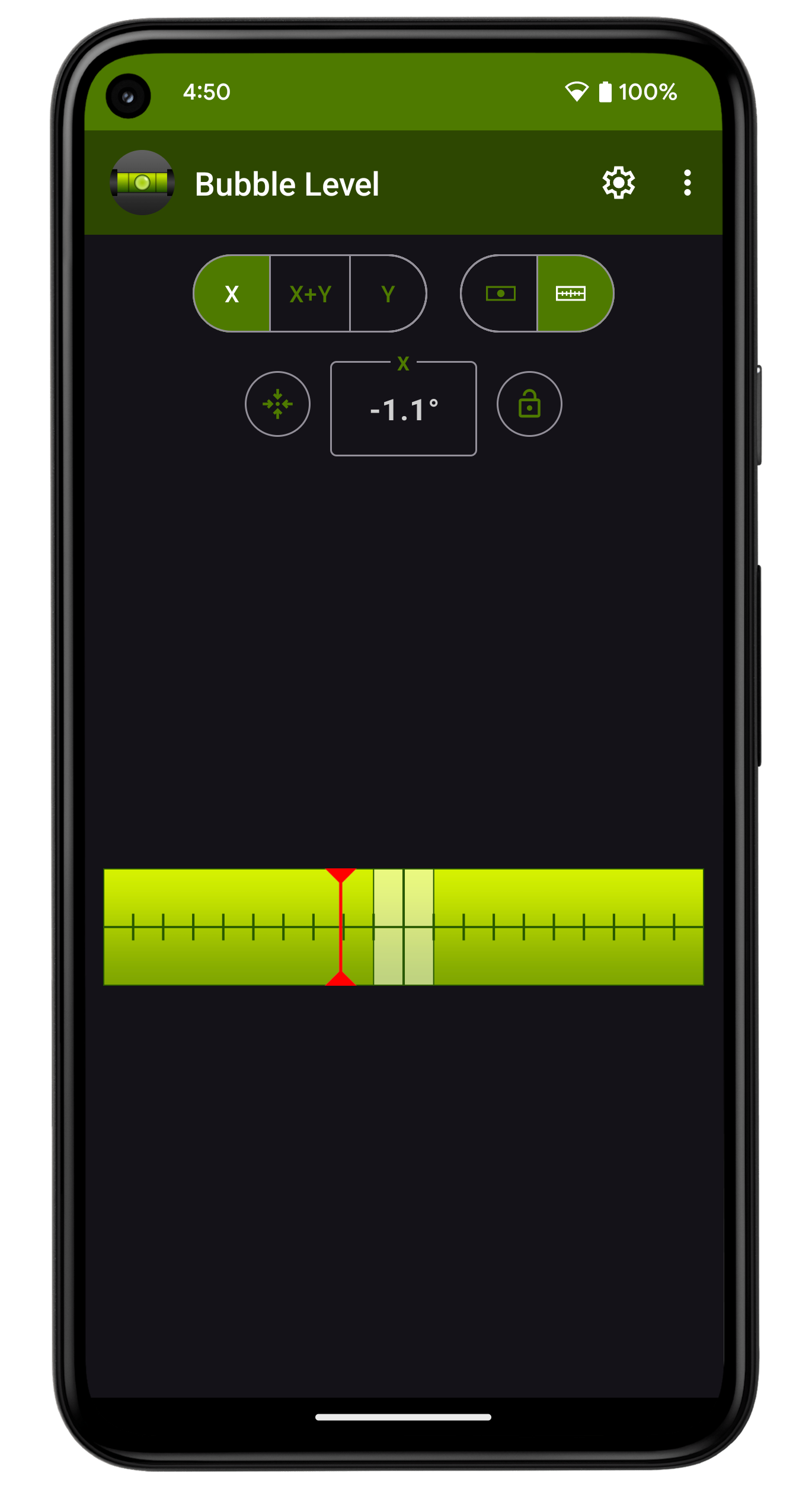 اسکرین شات 5 برنامه Bubble Level