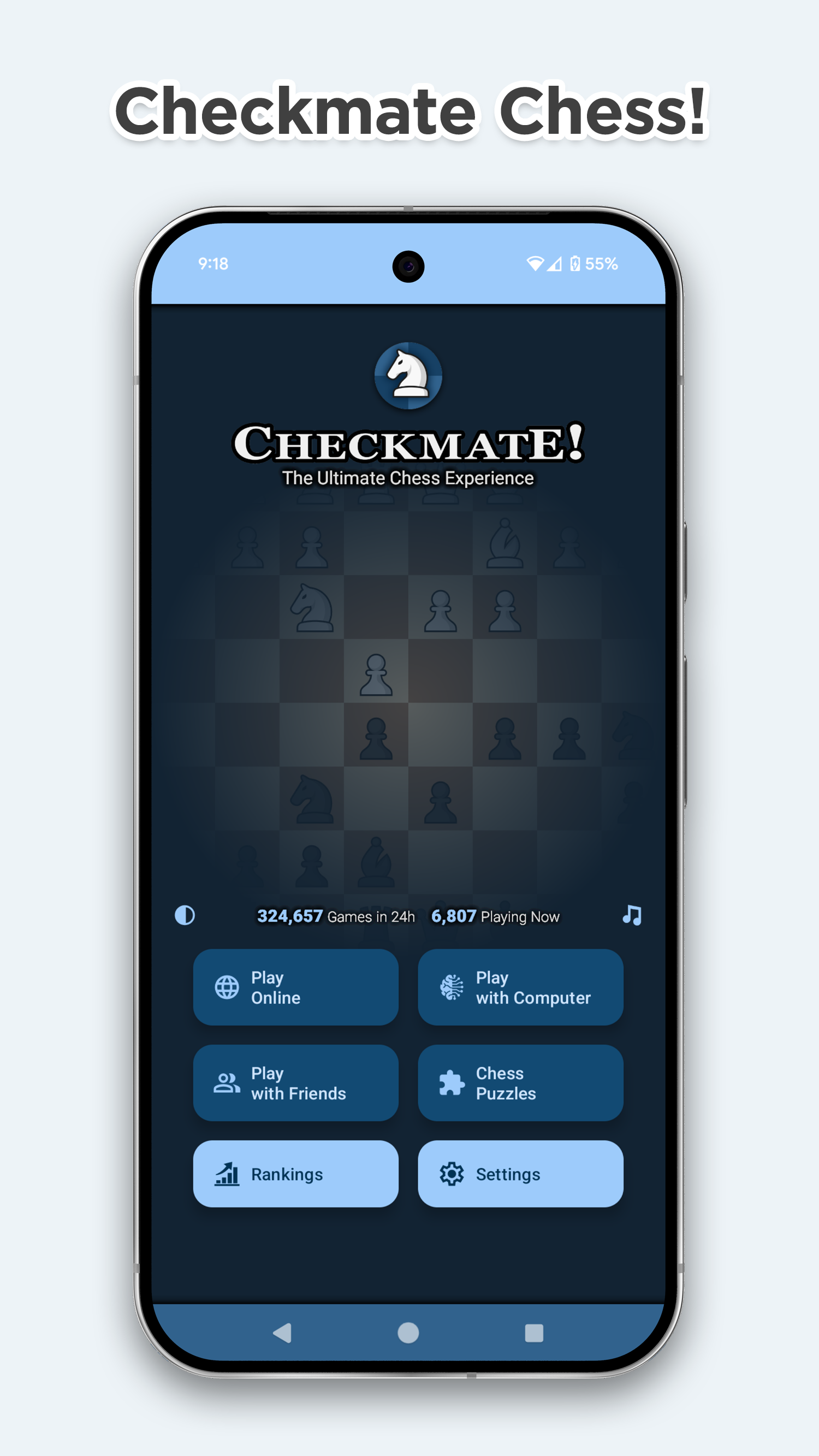 اسکرین شات 1 بازی Chess Online & Offline