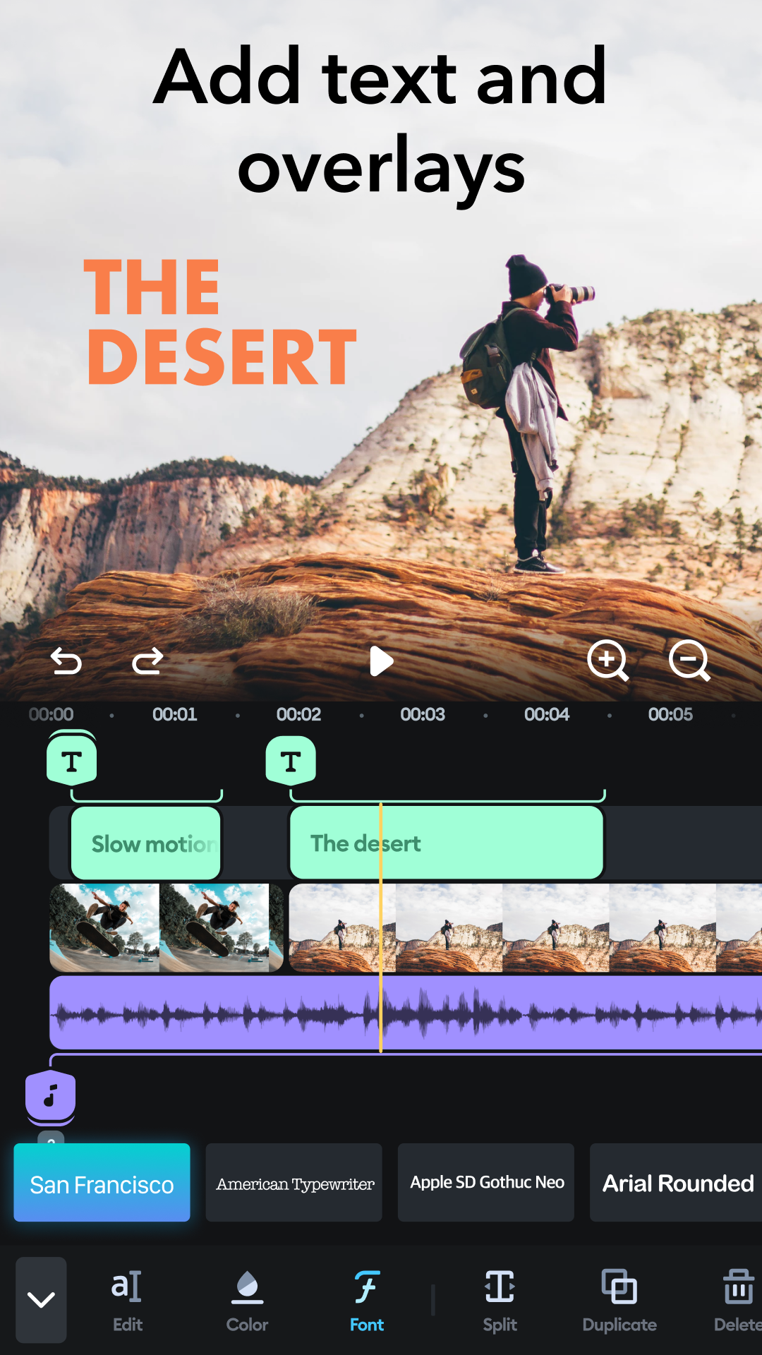اسکرین شات 4 برنامه Splice - Video Editor & Maker