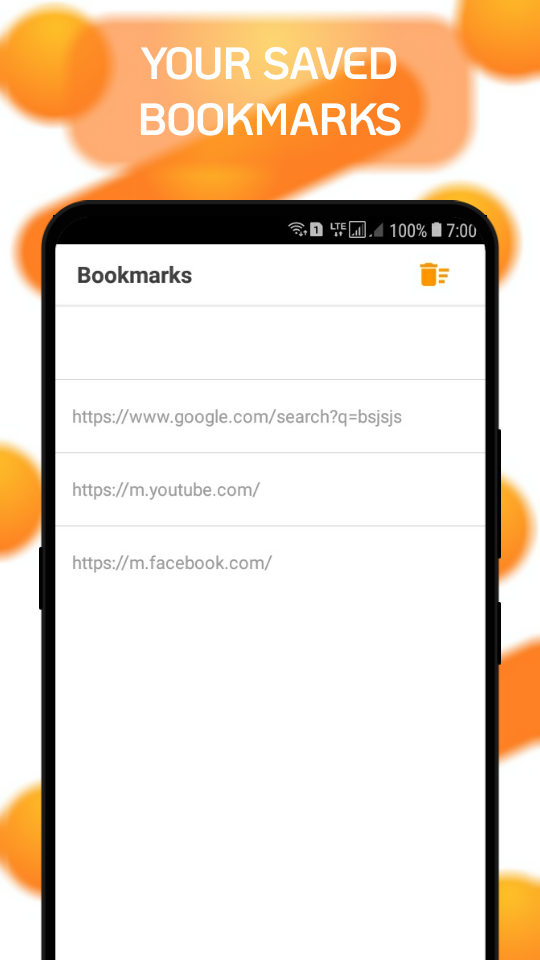 اسکرین شات 7 برنامه Mini Browser - Fast & Private