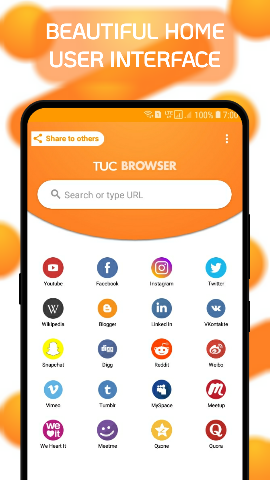 اسکرین شات 3 برنامه Mini Browser - Fast & Private