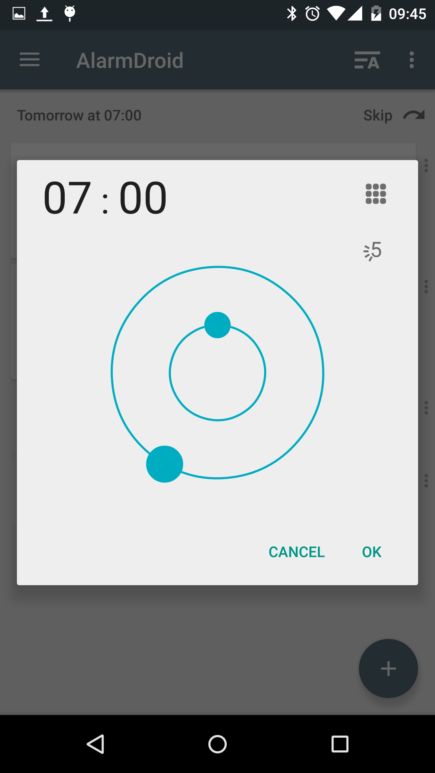 اسکرین شات 4 برنامه AlarmDroid (alarm clock)