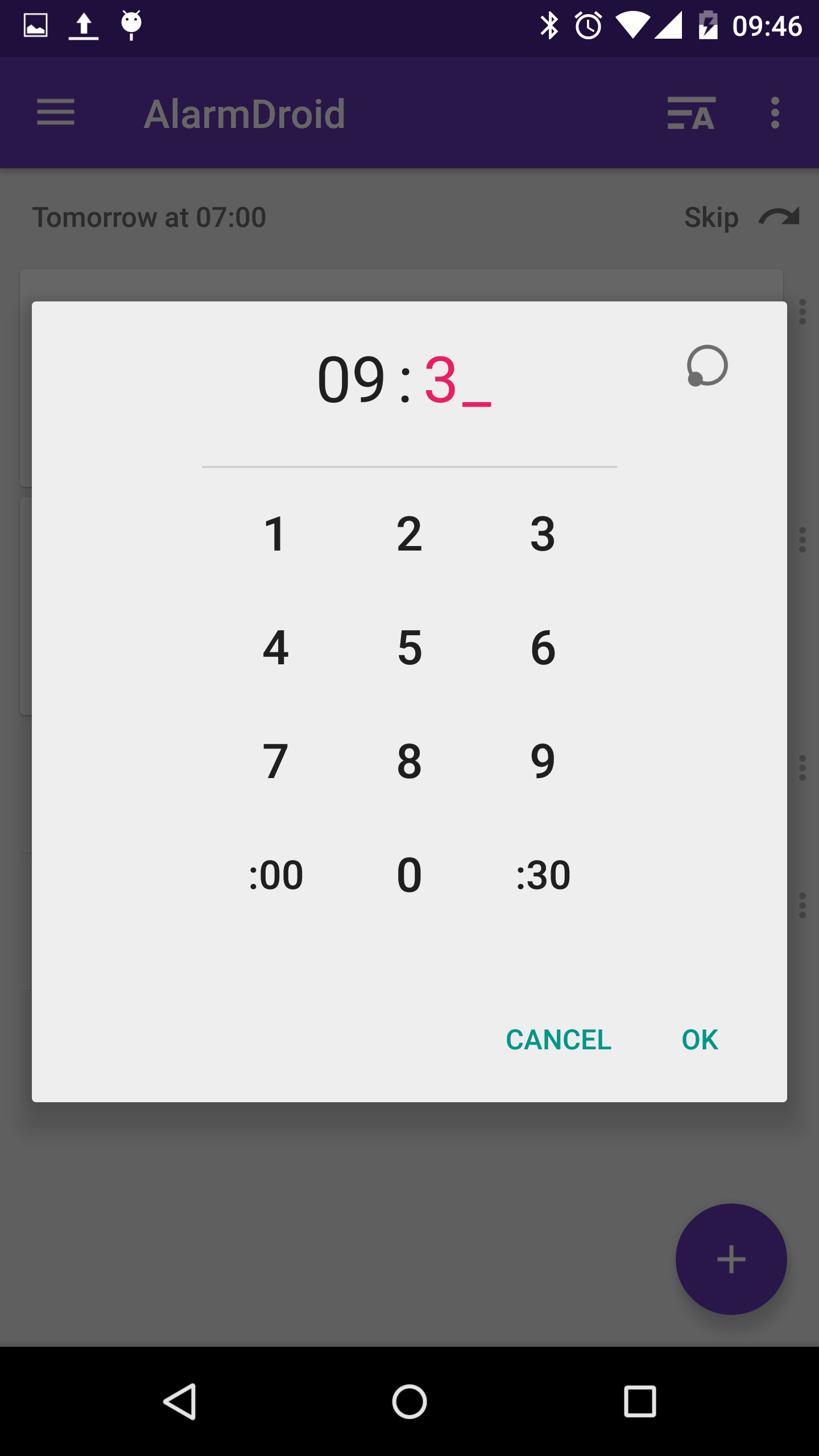 اسکرین شات 5 برنامه AlarmDroid (alarm clock)