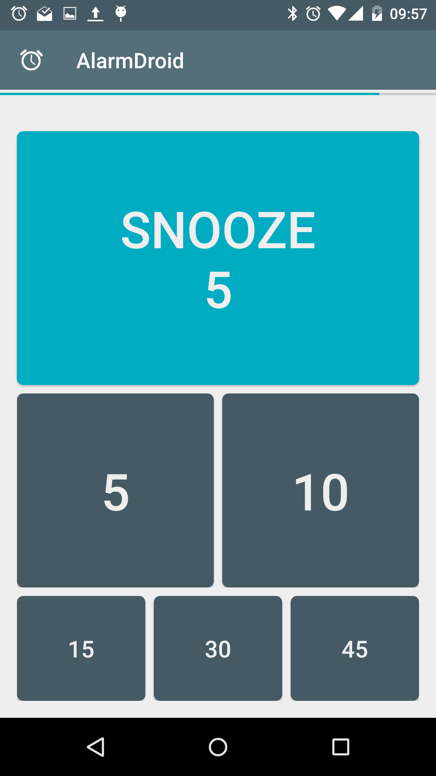 اسکرین شات 8 برنامه AlarmDroid (alarm clock)