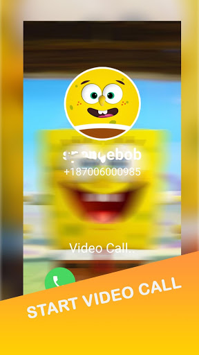 اسکرین شات 4 بازی 📱Call from bob + video call prank Simulation