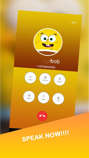 اسکرین شات 6 بازی 📱Call from bob + video call prank Simulation