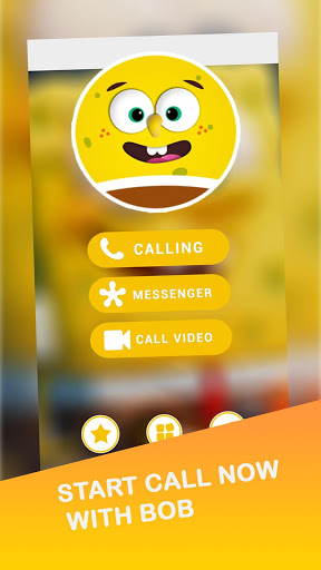 اسکرین شات 1 بازی 📱Call from bob + video call prank Simulation