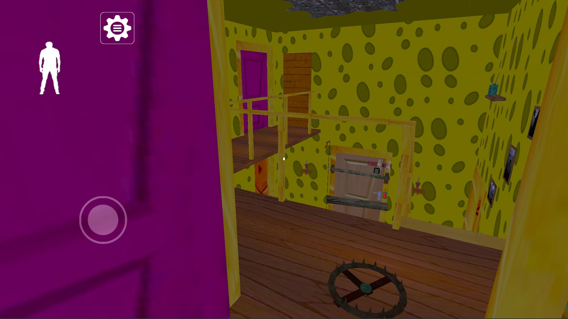 اسکرین شات 3 بازی Horror Sponge Granny V1.8