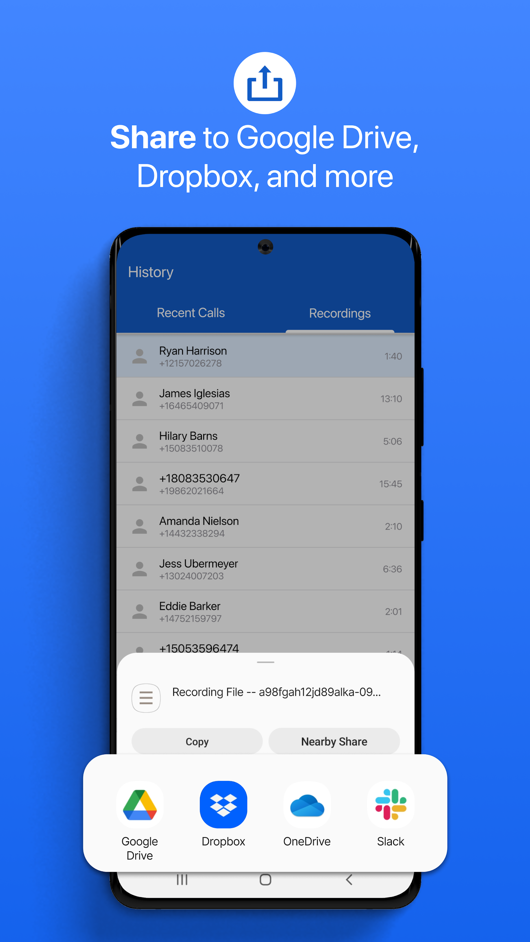اسکرین شات 6 برنامه SpoofCard - Privacy Protection