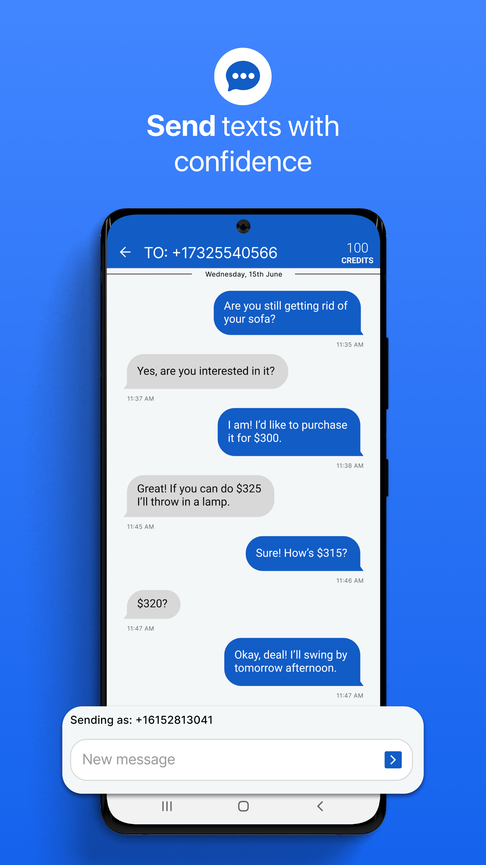 اسکرین شات 3 برنامه SpoofCard - Privacy Protection