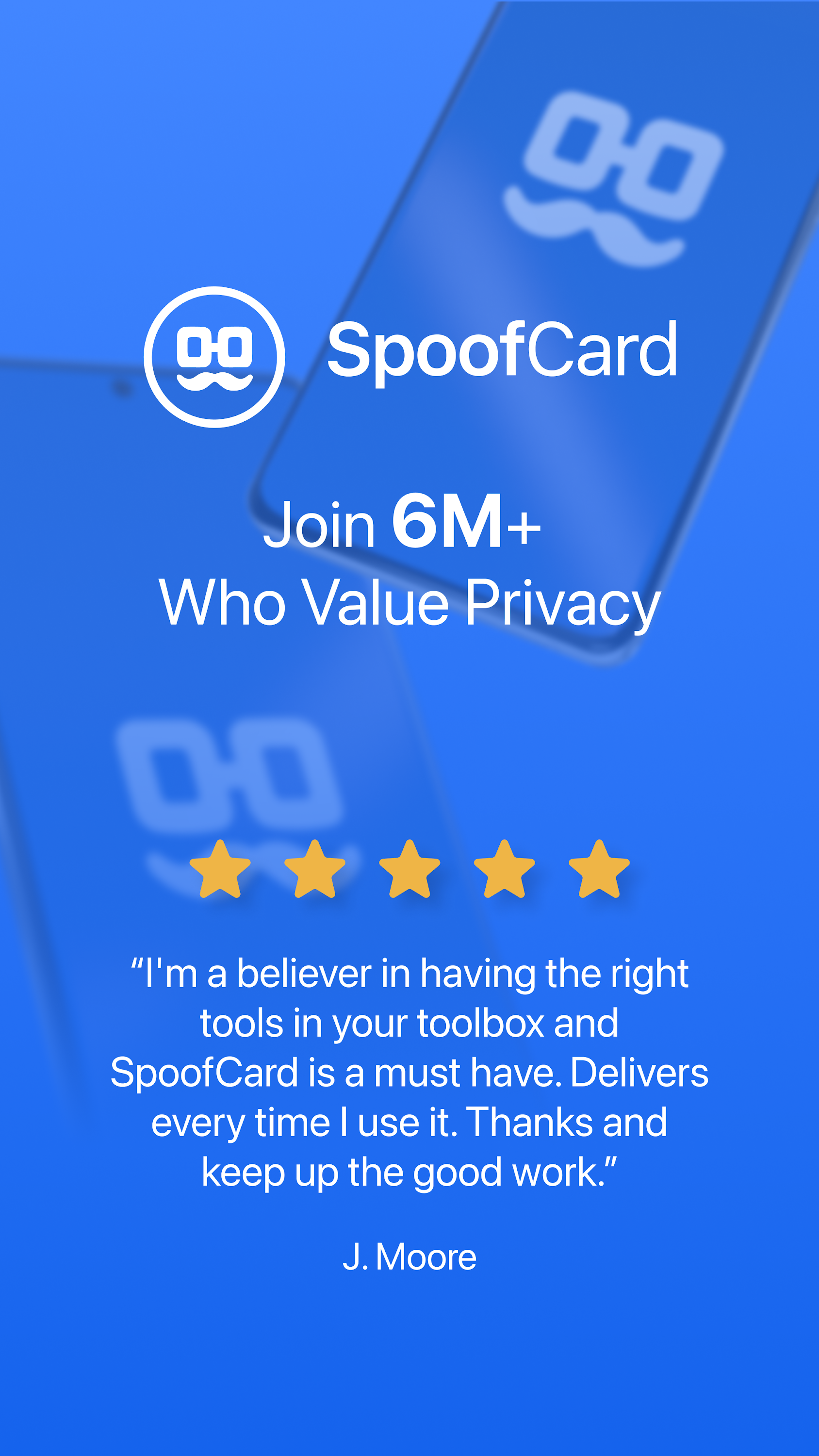 اسکرین شات 1 برنامه SpoofCard - Privacy Protection