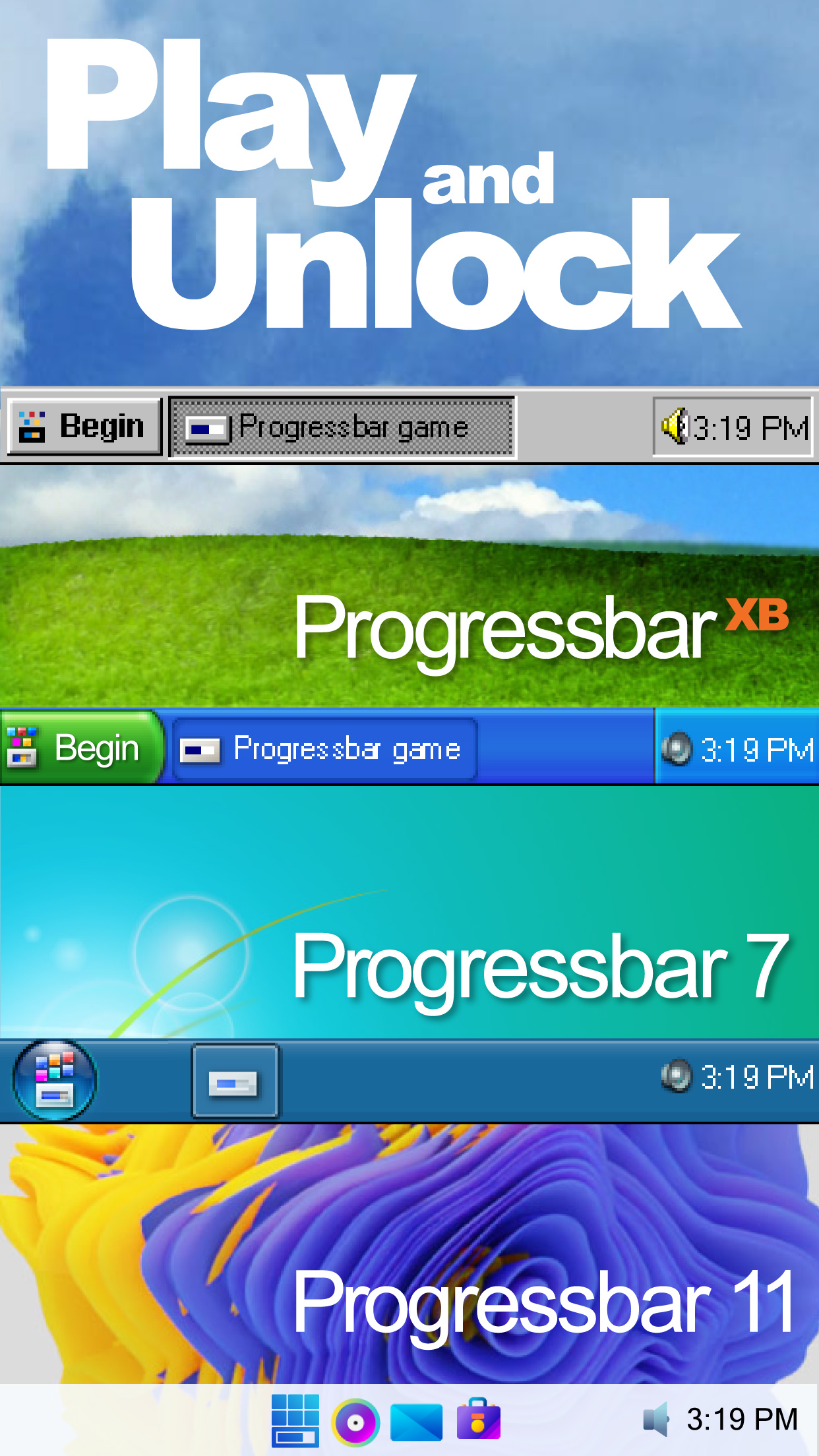اسکرین شات 7 بازی Progressbar95 - nostalgic game