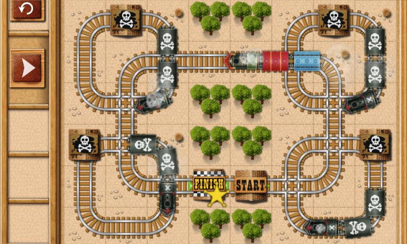 اسکرین شات 4 بازی Rail Maze : Train puzzler