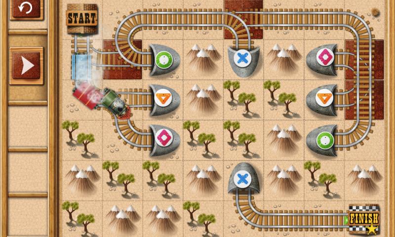 اسکرین شات 2 بازی Rail Maze : Train puzzler