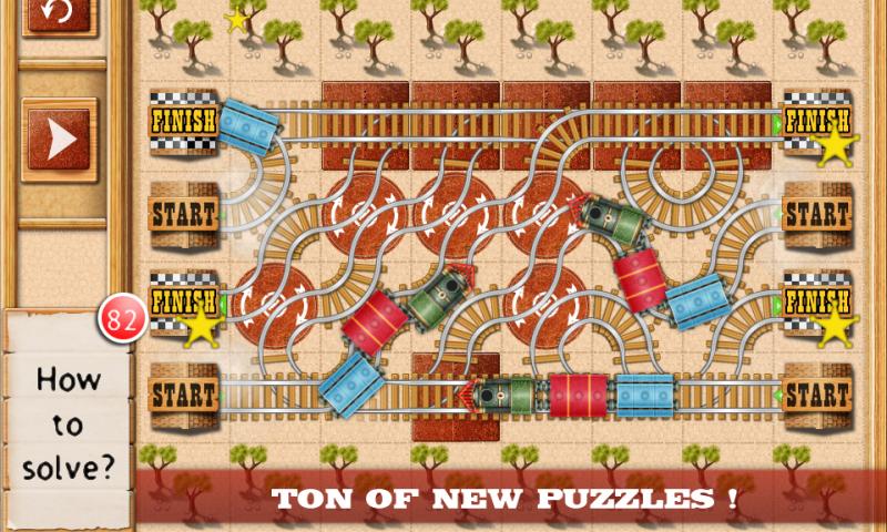 اسکرین شات 6 بازی Rail Maze : Train puzzler