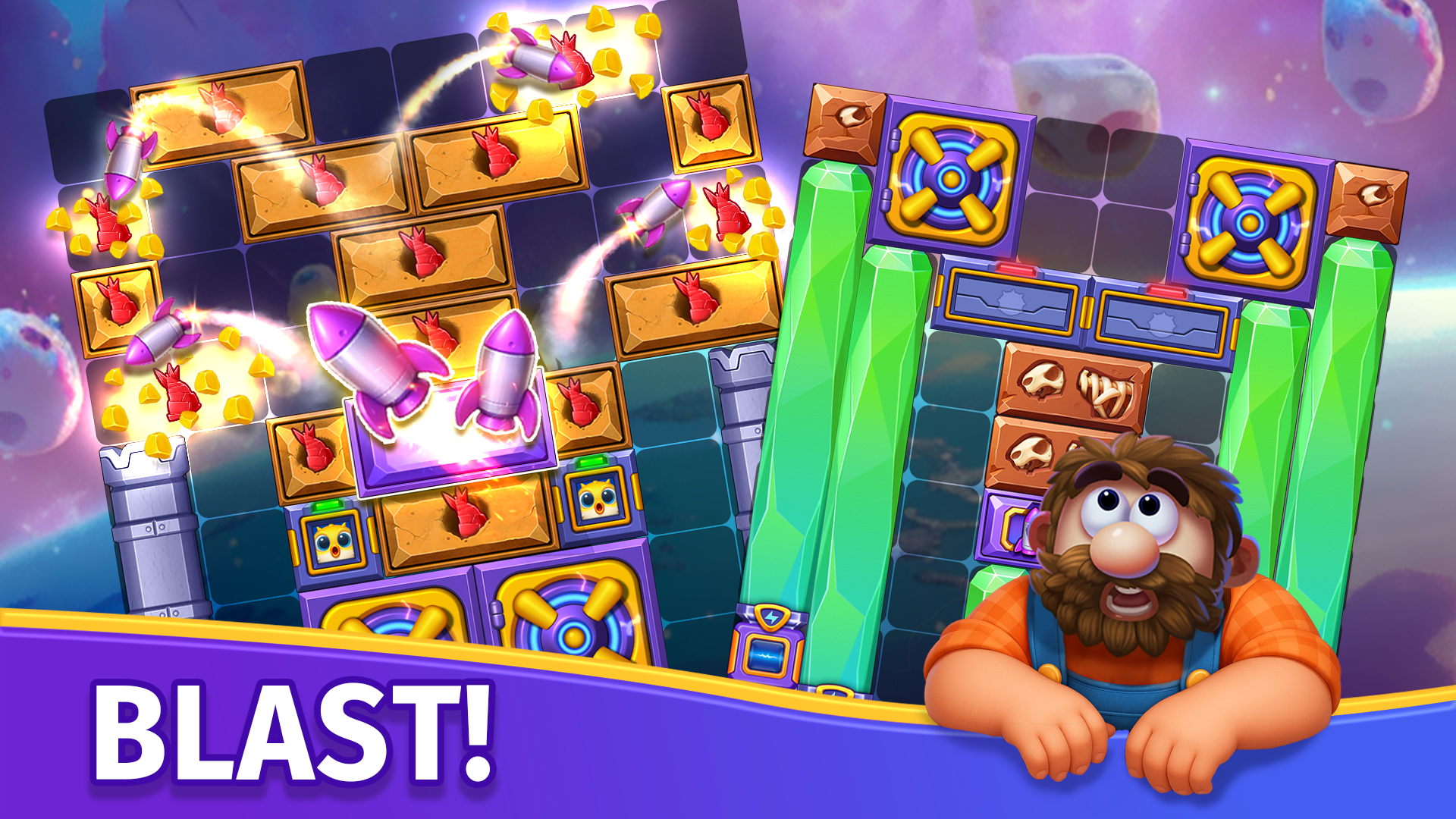 اسکرین شات 2 بازی Jewel Sliding® - Block Puzzle