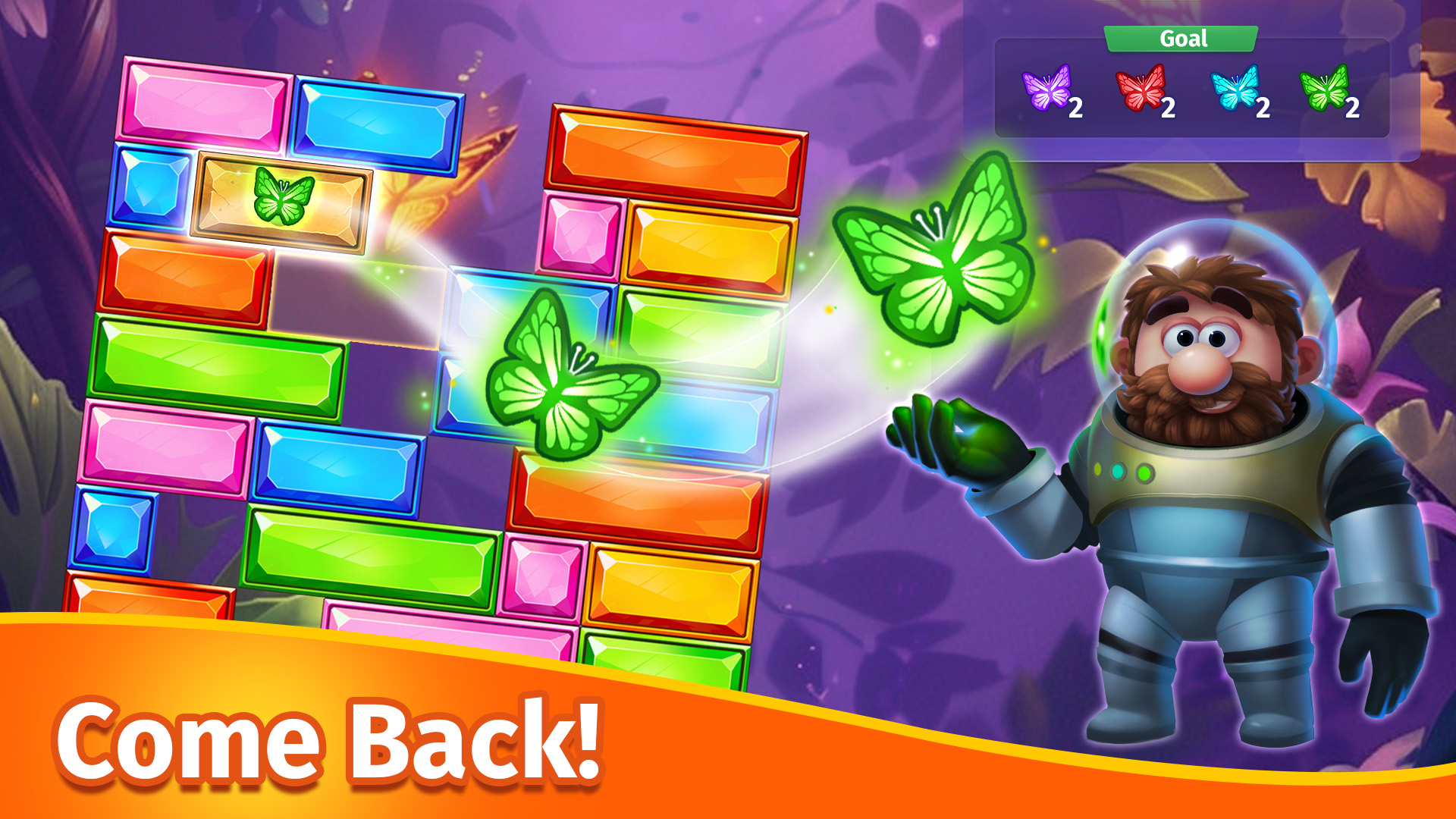 اسکرین شات 1 بازی Jewel Sliding® - Block Puzzle