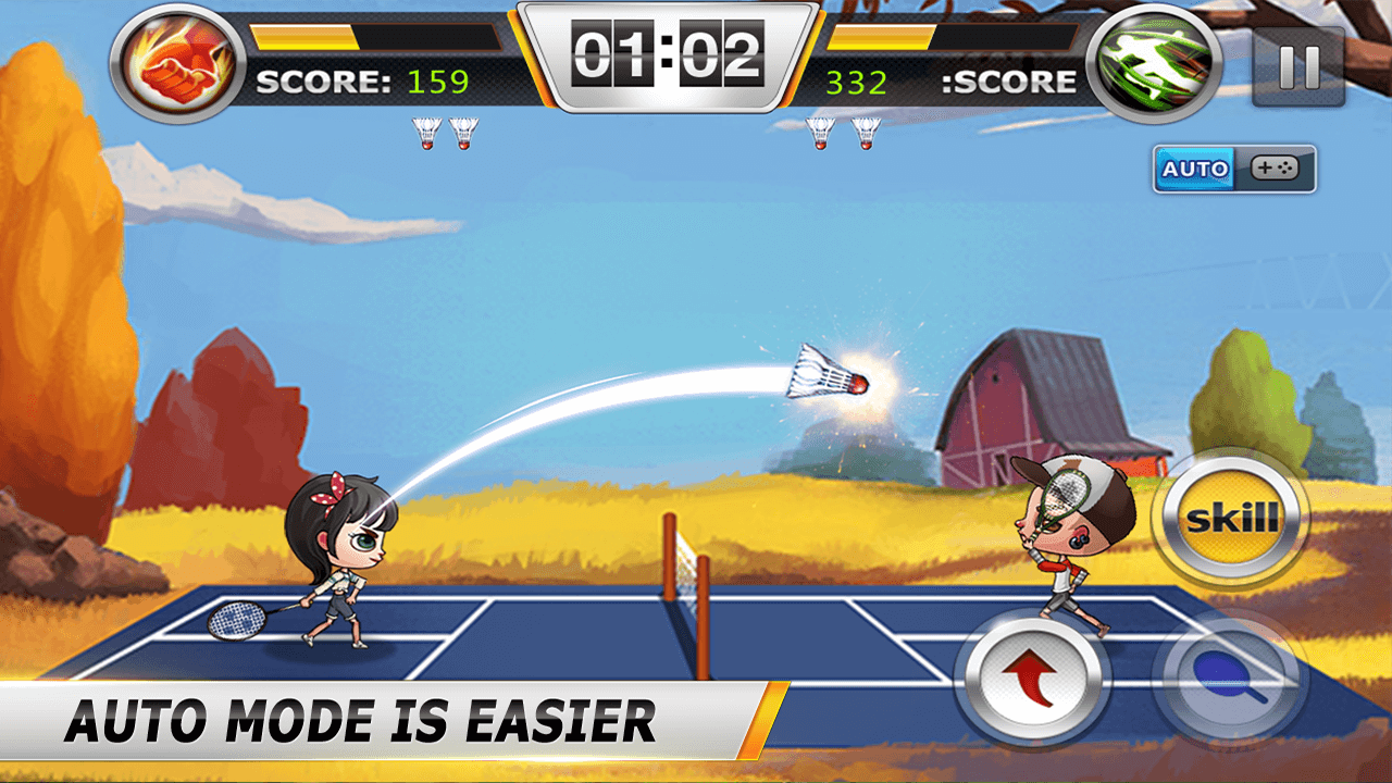 اسکرین شات 1 بازی Badminton 3D