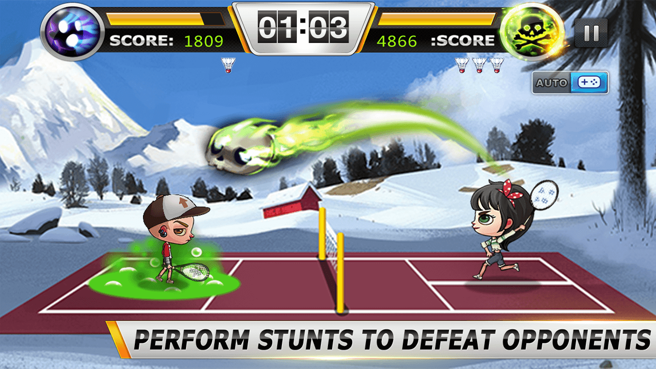 اسکرین شات 6 بازی Badminton 3D