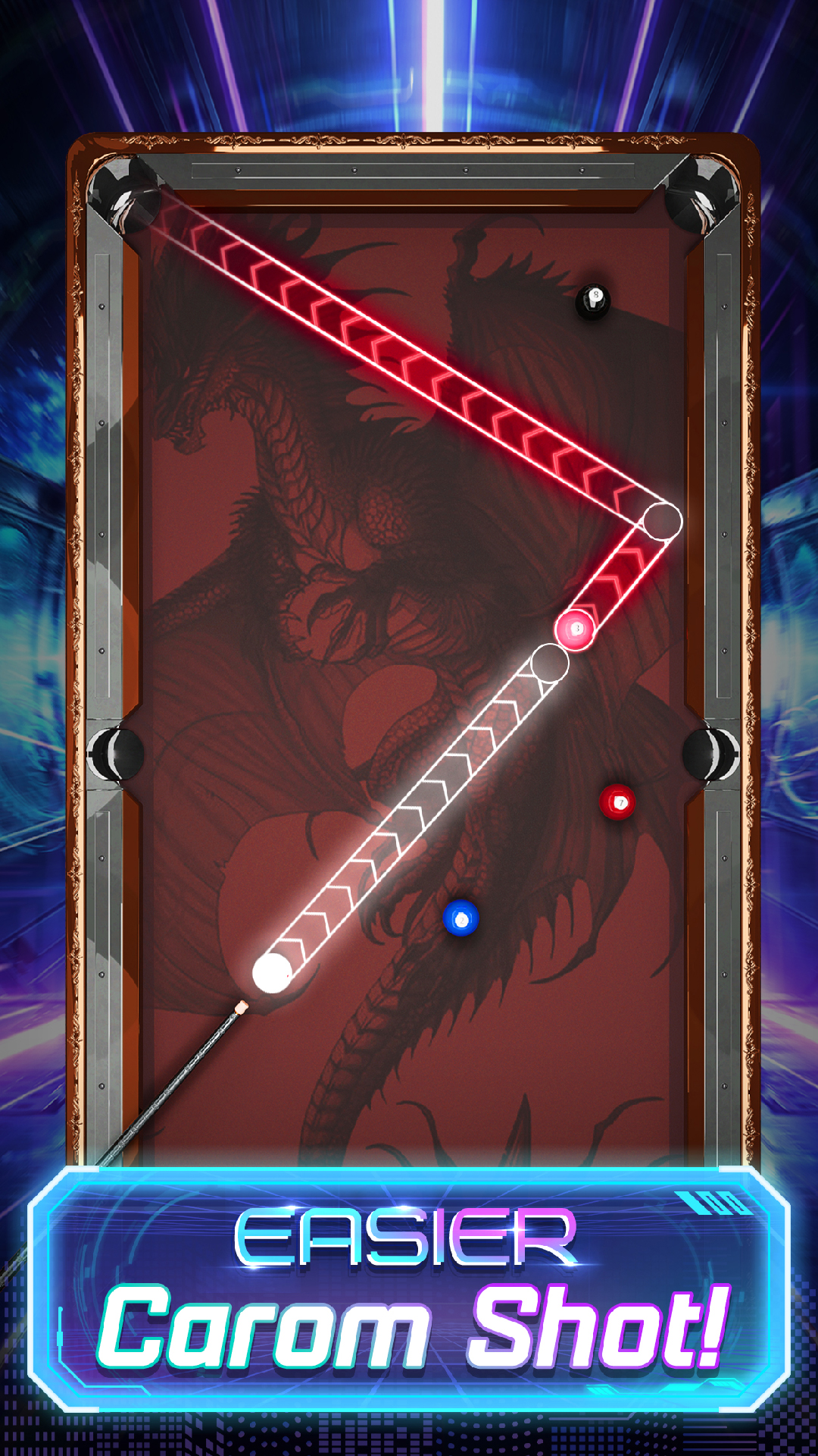 اسکرین شات 4 بازی Infinity 8 Ball™ Pool King